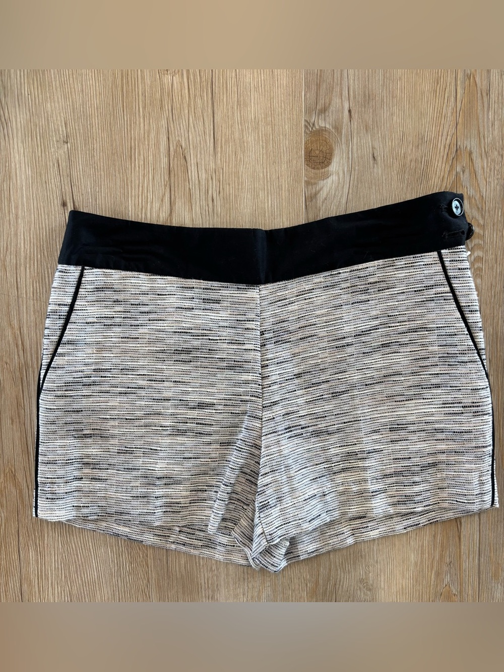 LOFT Black-Trim Space-Dyed Women’s Bike Shorts